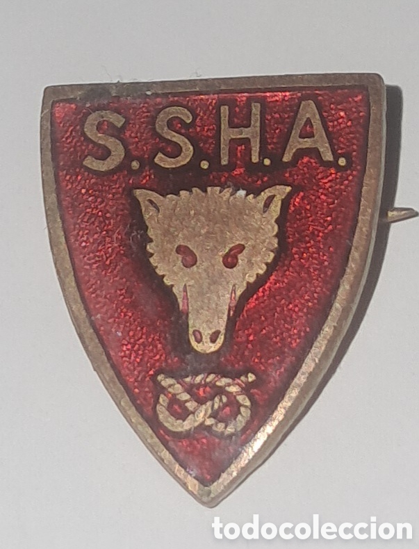 Pins de colecci&oacute;n: ANTIGUO RARO PIN DE ALFILER S.S.H.A