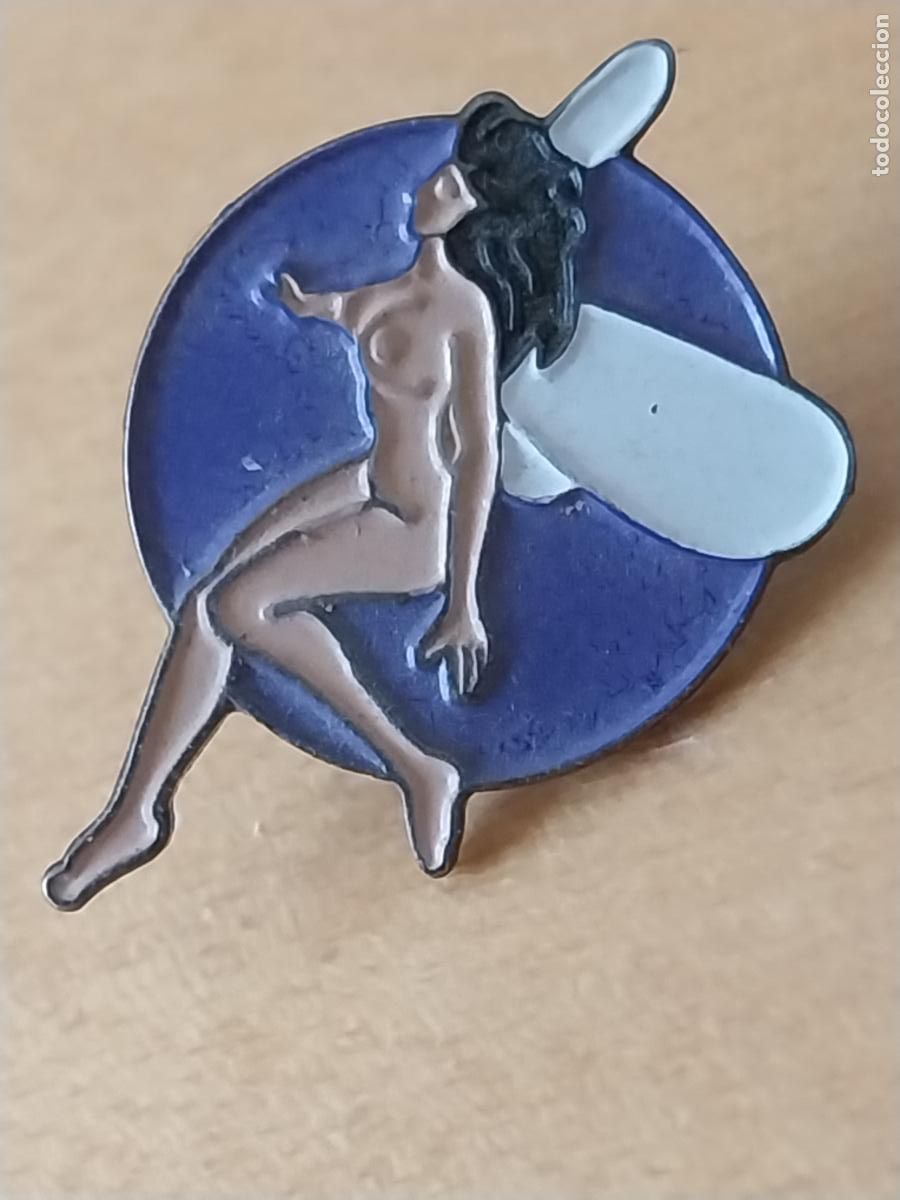 Pins de colecci&oacute;n: HADA ALADA PIN PINCHO METAL PINTURA LACADA 2.49CMS ALTO ORIGINAL USADO
