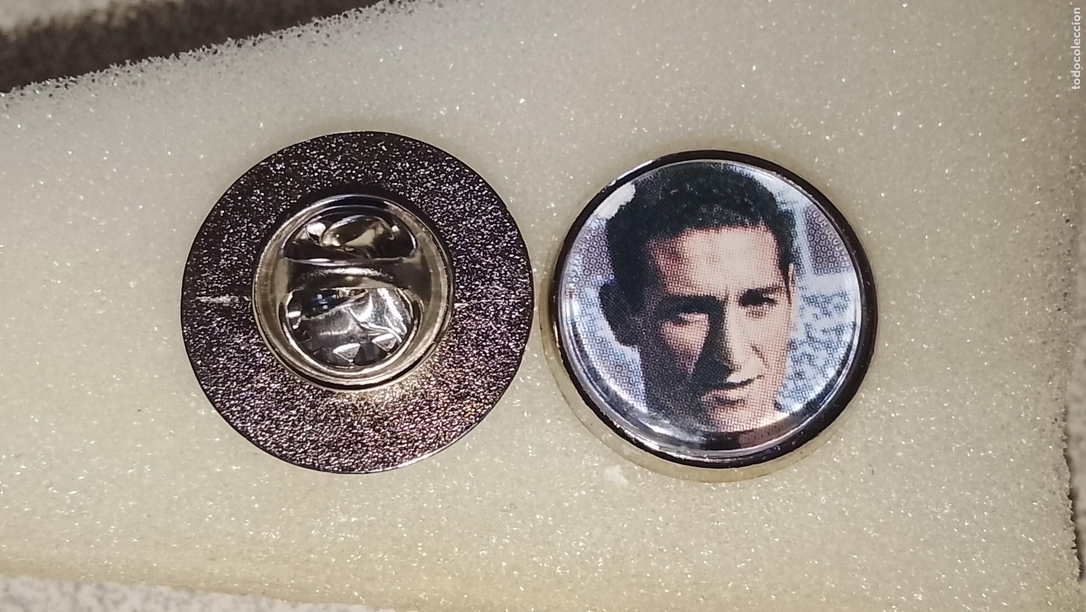 Pins de colecci&oacute;n: PIN REDONDO METAL - JUGADOR PACO GENTO FUTBOL REAL MADRID