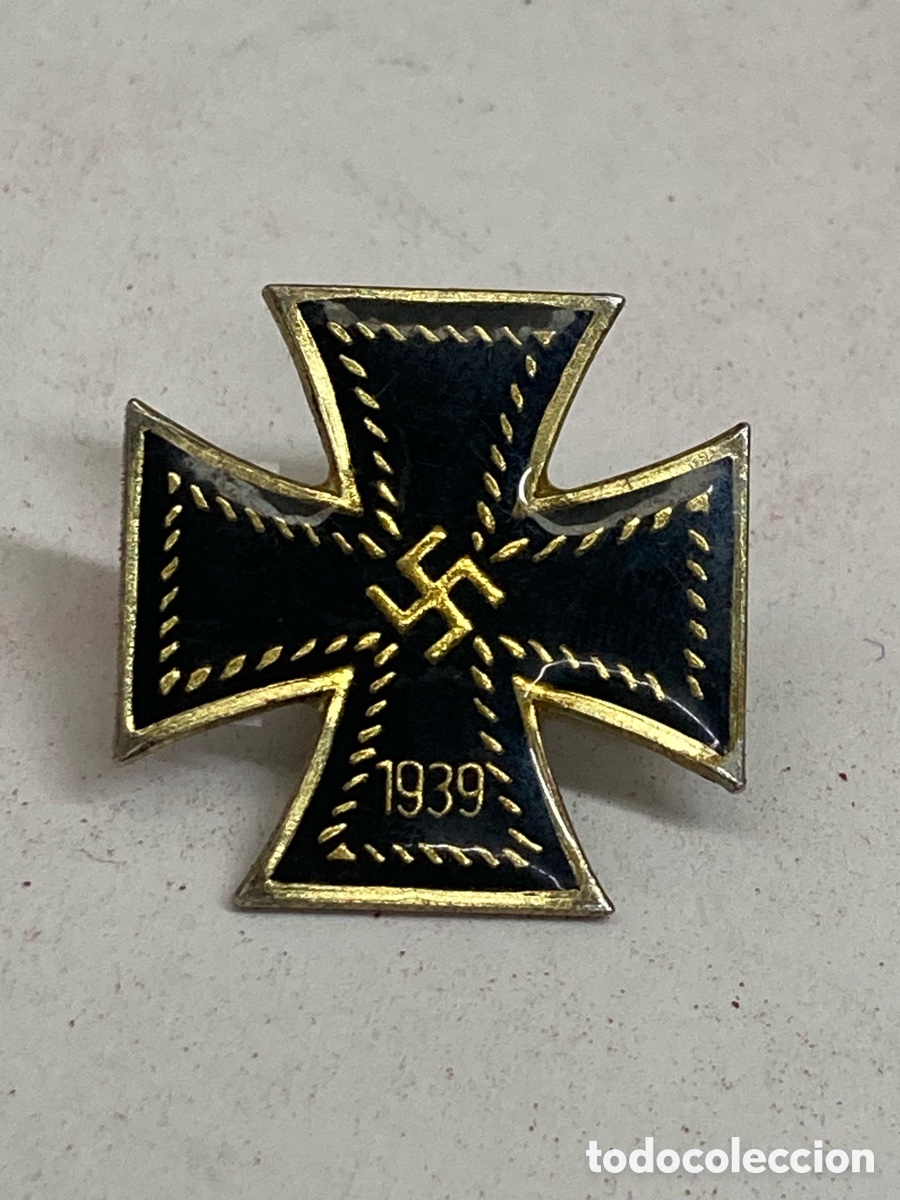Pins de cole&ccedil;&atilde;o: Segunda Guerra Mundial Alemania. Alfiler alem&aacute;n &middot; Miniatura de solapa Cruz de Hierro 2&ordf; clase 1939