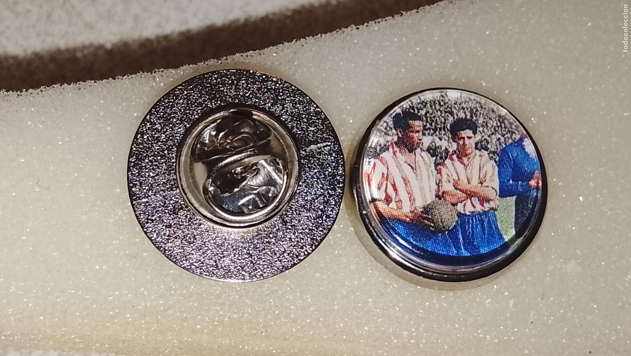 Pins de colecci&oacute;n: PIN REDONDO METAL - FUTBOL JUGADORES ATLETICO DE MADRID