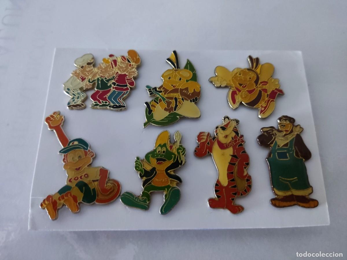 Pins de colecci&oacute;n: LOTE DE 7 PINS DE KELLOGGS - A&Ntilde;O 1992 - Foto 1