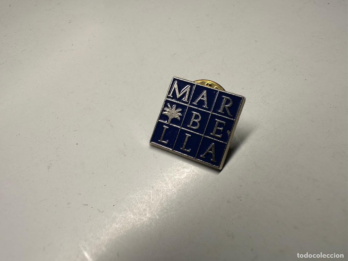 Pins de colecci&oacute;n: PIN PUBLICIDAD DE MARBELLA - Foto 1