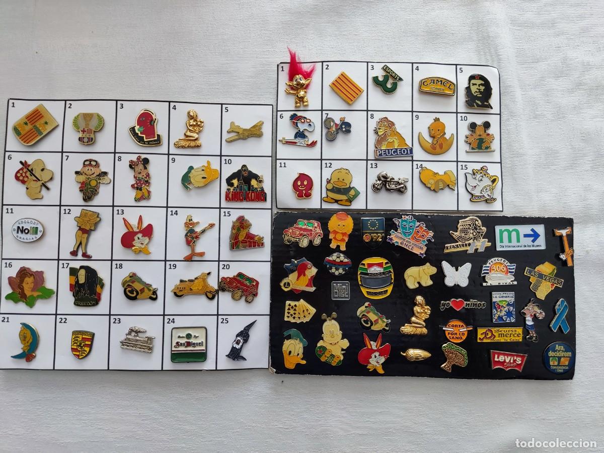 Pins de colecci&oacute;n: LOTE DE 71 PINS TEMATICA VARIADA ( TRES LOTES) - Foto 1