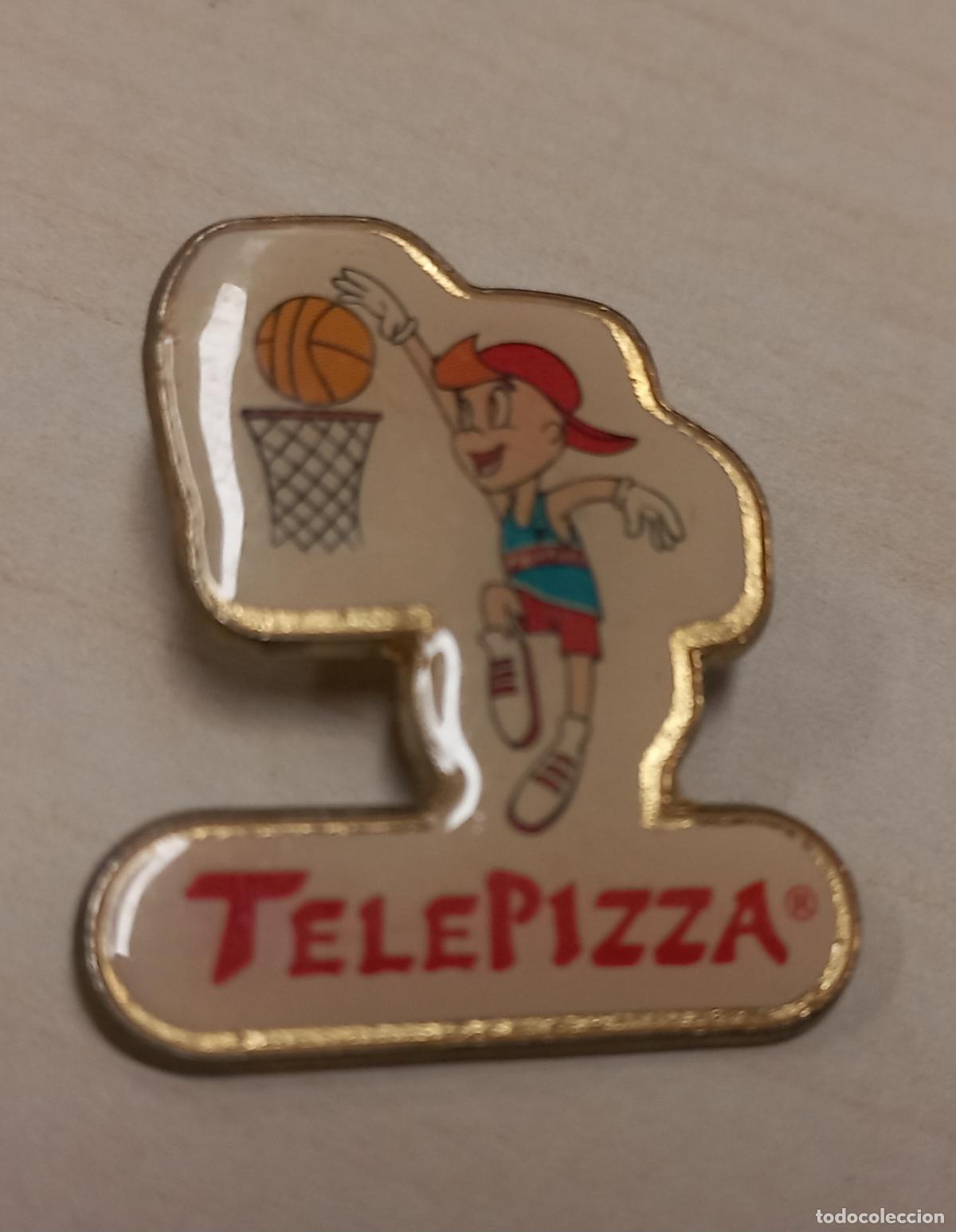 Pins de colecci&oacute;n: PIN ELEFANTE PUBLICIDAD DE TELEPIZZA. BALONCESTO.