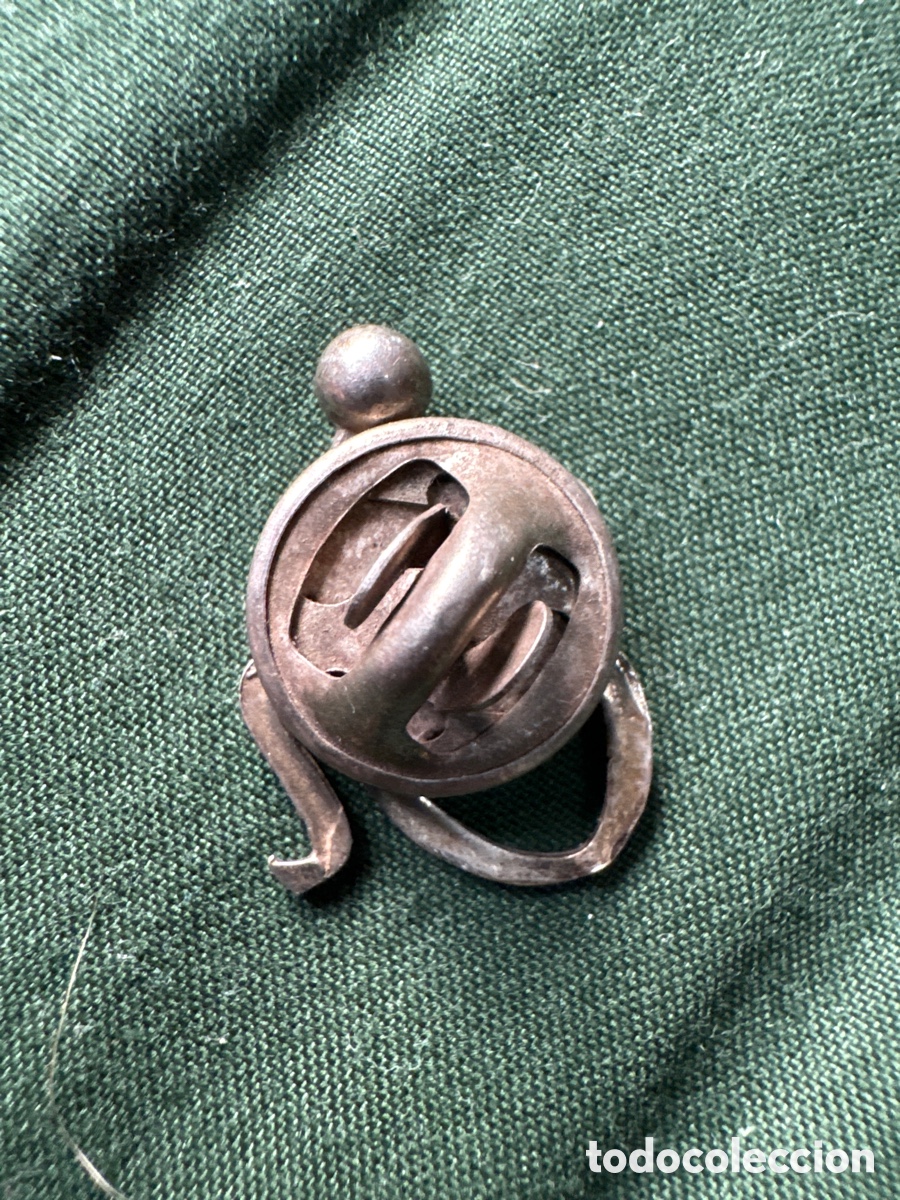 Pins de colecci&oacute;n: Ciclista pin de plata (A15) - Foto 2