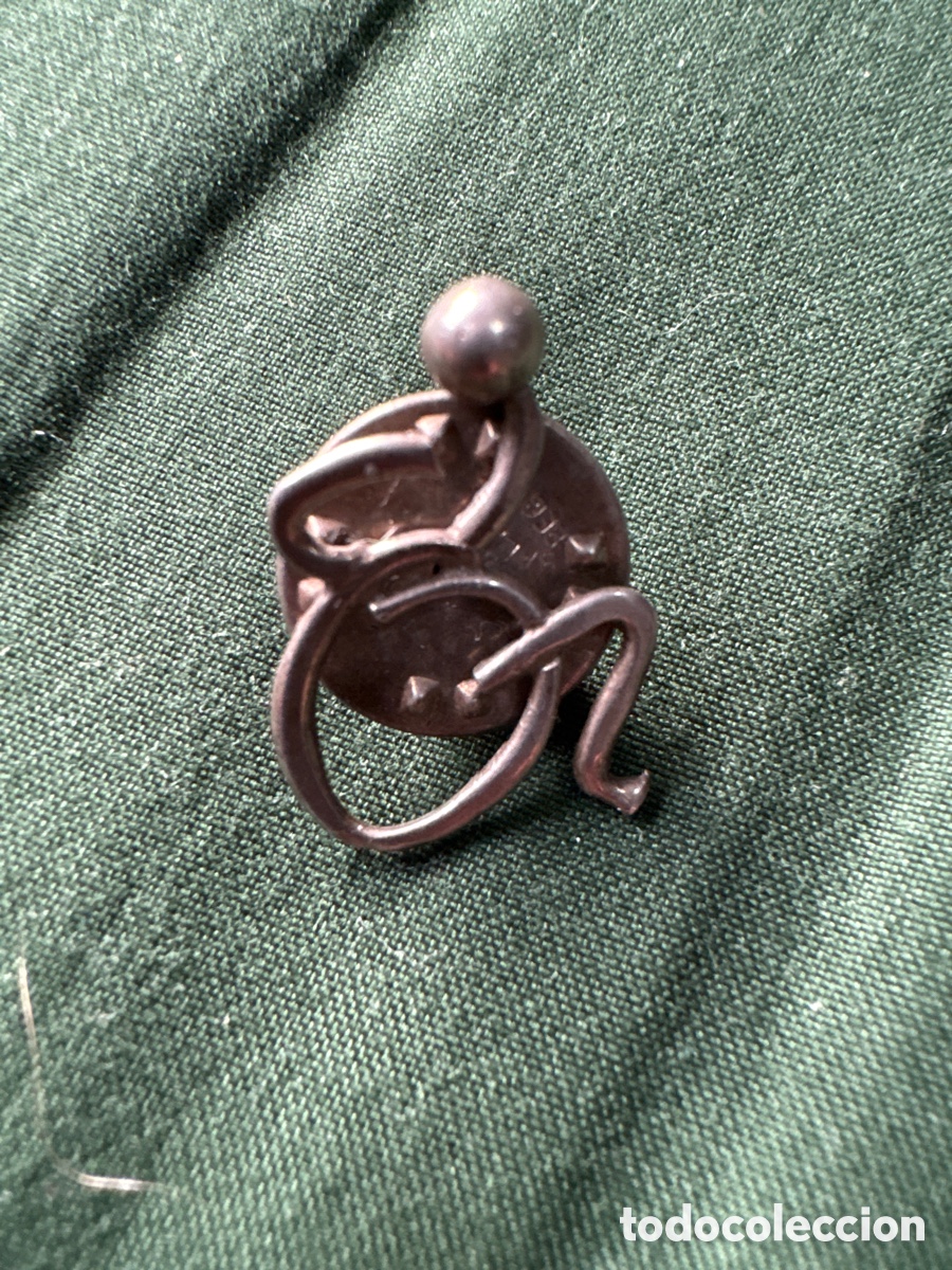 Pins de colecci&oacute;n: Ciclista pin de plata (A15) - Foto 1