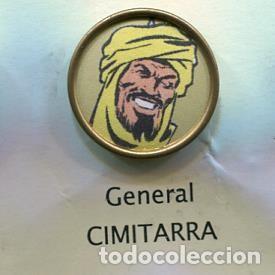 Sammlung von Pins: Pins serie El Capitan Trueno, los malos: General Cimitarra - Varios