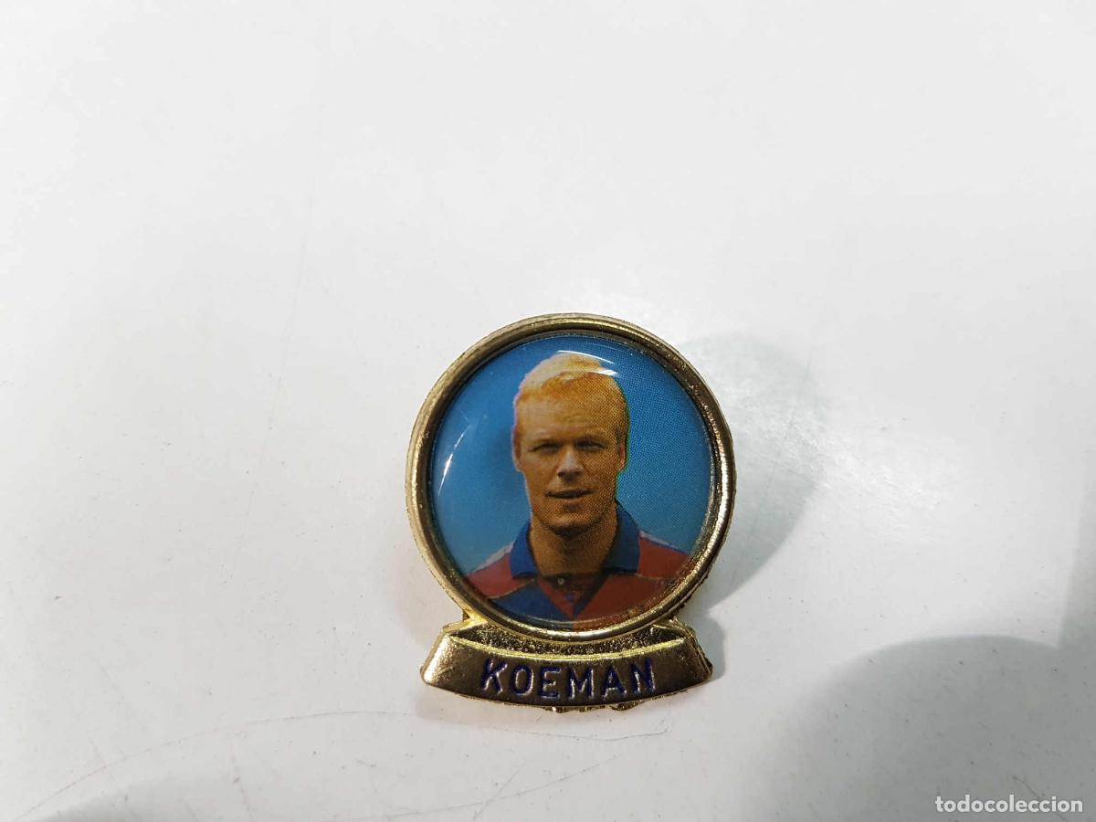 Pins de colecci&oacute;n: Pin de Koeman, Coleccion los Pins del Dream Team del diario Sport