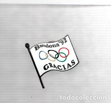 Pins de colecci&oacute;n: Pins: Bandera Olimpica de Barcelona 92 - Varios