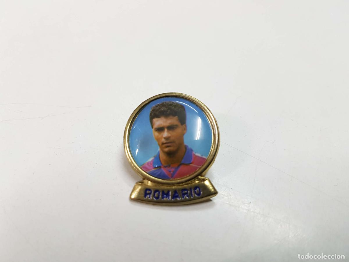 Pins de colecci&oacute;n: Pin de Romario, Coleccion los Pins del Dream Team del diario Sport