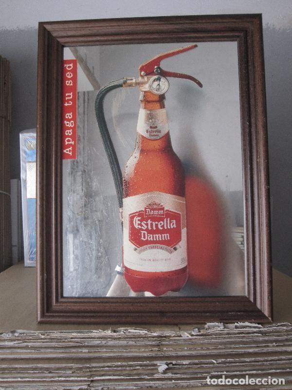 Sammlung von Pins: Cuadro publicitario Cervezas Damm - Varios