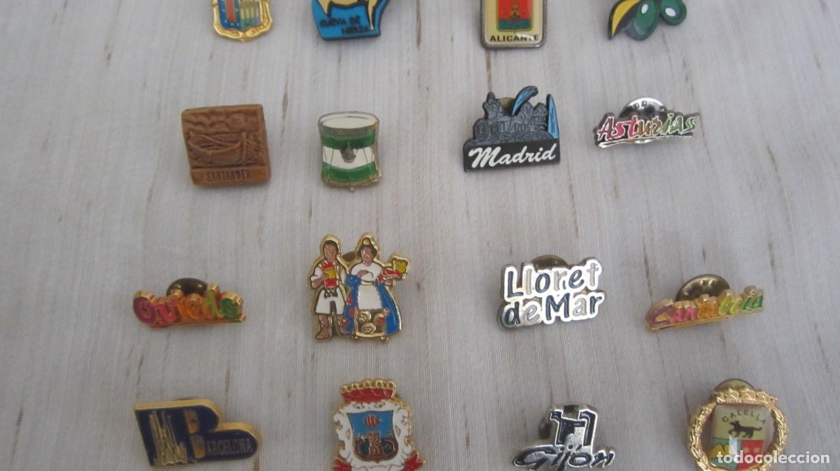 Pins de colecci&oacute;n: coleccion de pins de lugares tipicos - Foto 1