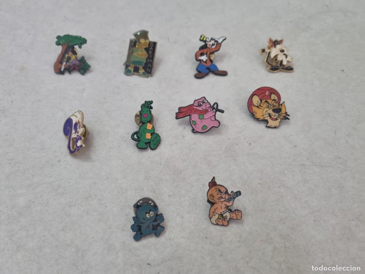 Pins de colecci&oacute;n: Lote de 10 pines variados