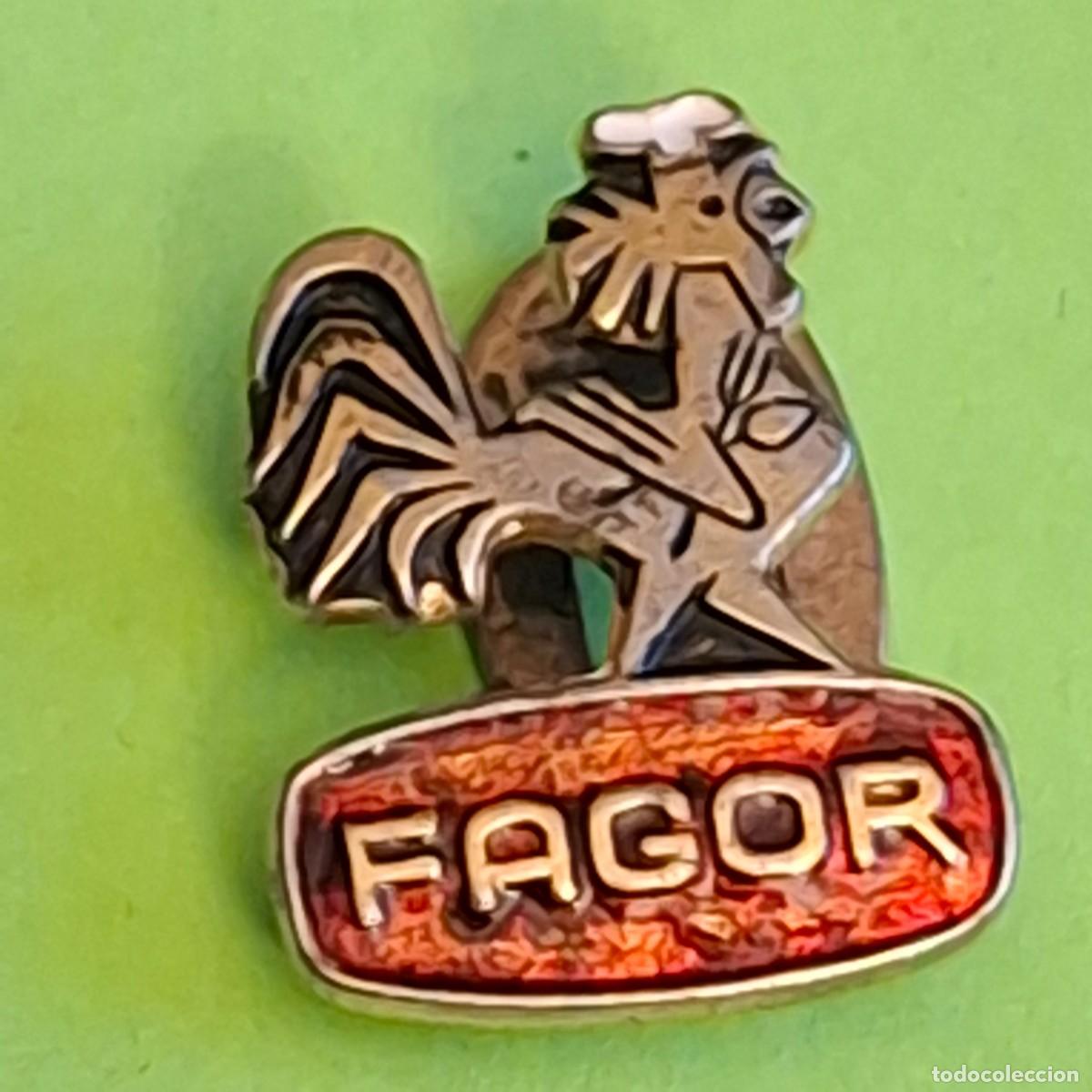 Pins de colecci&oacute;n: FAGOR ELECTRODOMESTICOS - ANTIGUA INSIGNIA OJAL SOLAPA PIN