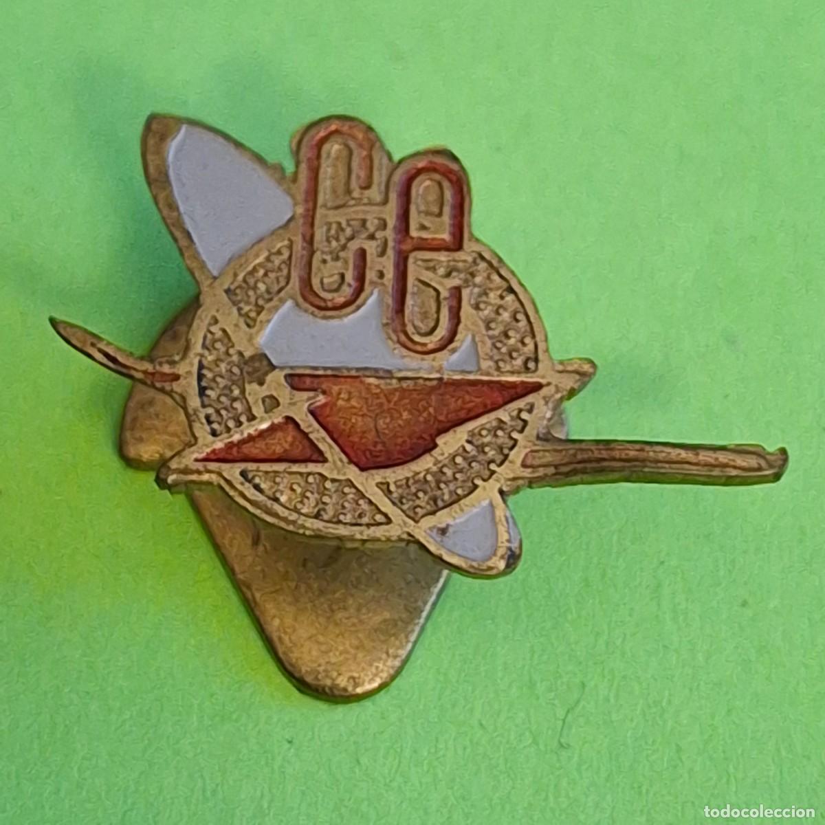Pins de colecci&oacute;n: CE DESCONOCIDO - ANTIGUA INSIGNIA OJAL SOLAPA PIN