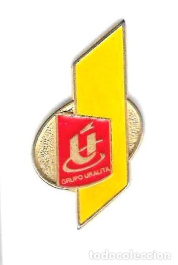Pins de colecci&oacute;n: Pin Logo Grupo Uralita. ref. 132-508