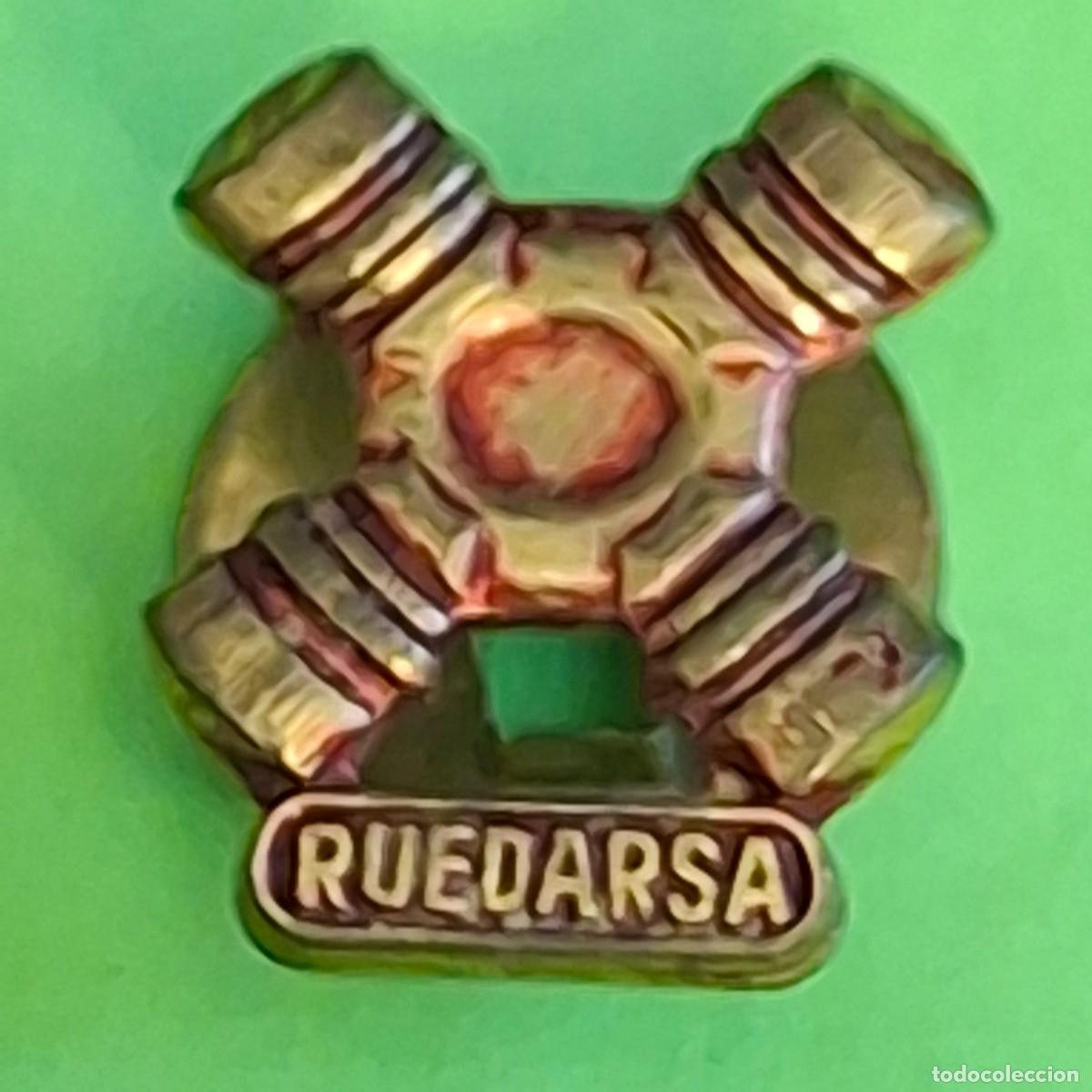 Pins de colecci&oacute;n: RUEDARSA TEMATICA MOTOR AUTOMOVIL - ANTIGUA INSIGNIA OJAL SOLAPA PIN