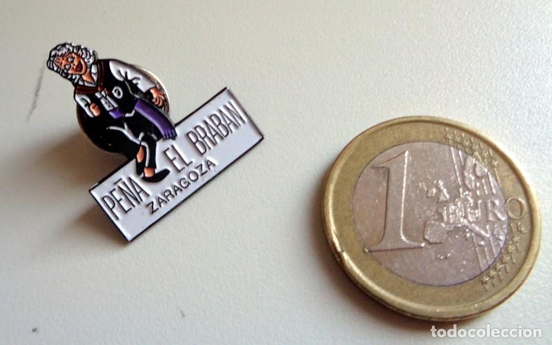 Pins de colecci&oacute;n: PIN - FIESTAS DEL PILAR PILARES ZARAGOZA - PE&Ntilde;AS - PE&Ntilde;A EL BRABAN