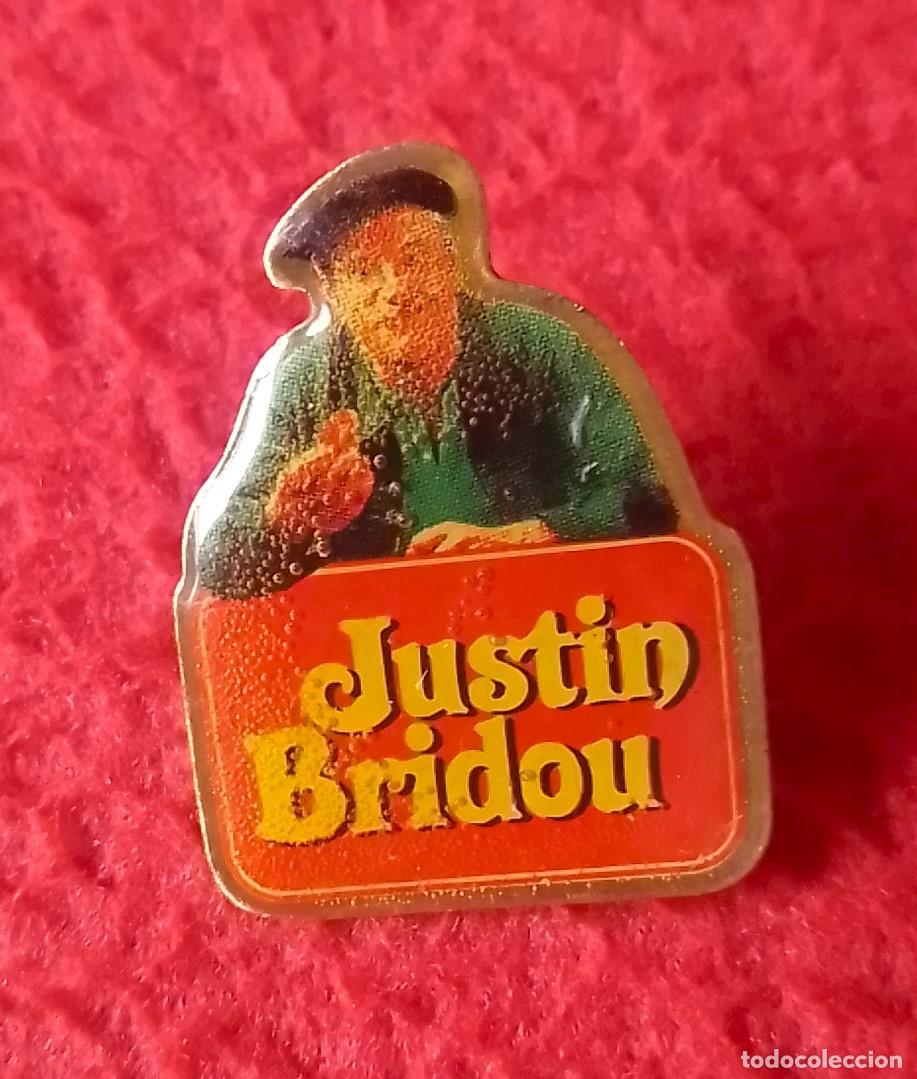 Pins de colecci&oacute;n: PIN VER FOTO Y DESCRIPCI&Oacute;N &iquest; FRANCIA ? &iquest; FRANCE ?..JUSTIN BRIDOU..ALIMENTACI&Oacute;N ? SECTOR AGR&Iacute;COLA ?..