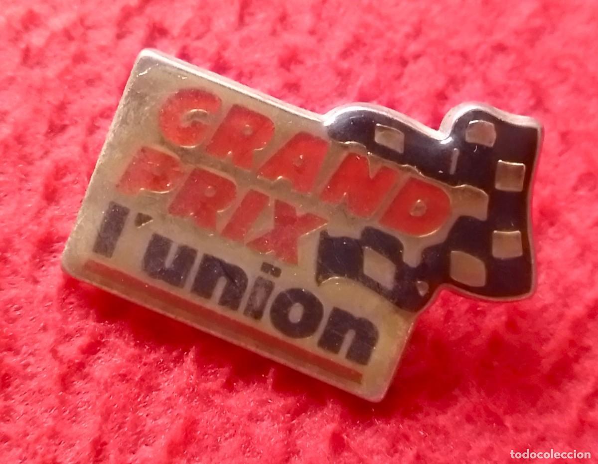 Pins de colecci&oacute;n: PIN FRANCIA? GRAND PRIX GRAN PREMIO L&acute;UNION MOTOR ? F1 ? FORMULA 1 ? AUTOMOVILISMO ? DEPORTE ? MOTO?
