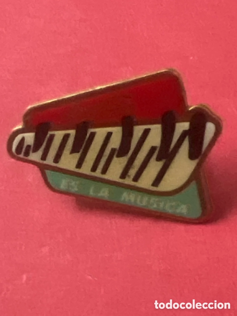 Pins de colecci&oacute;n: T4//X20/14. Pin Coca-Cola - Colecci&oacute;n Es la M&uacute;sica