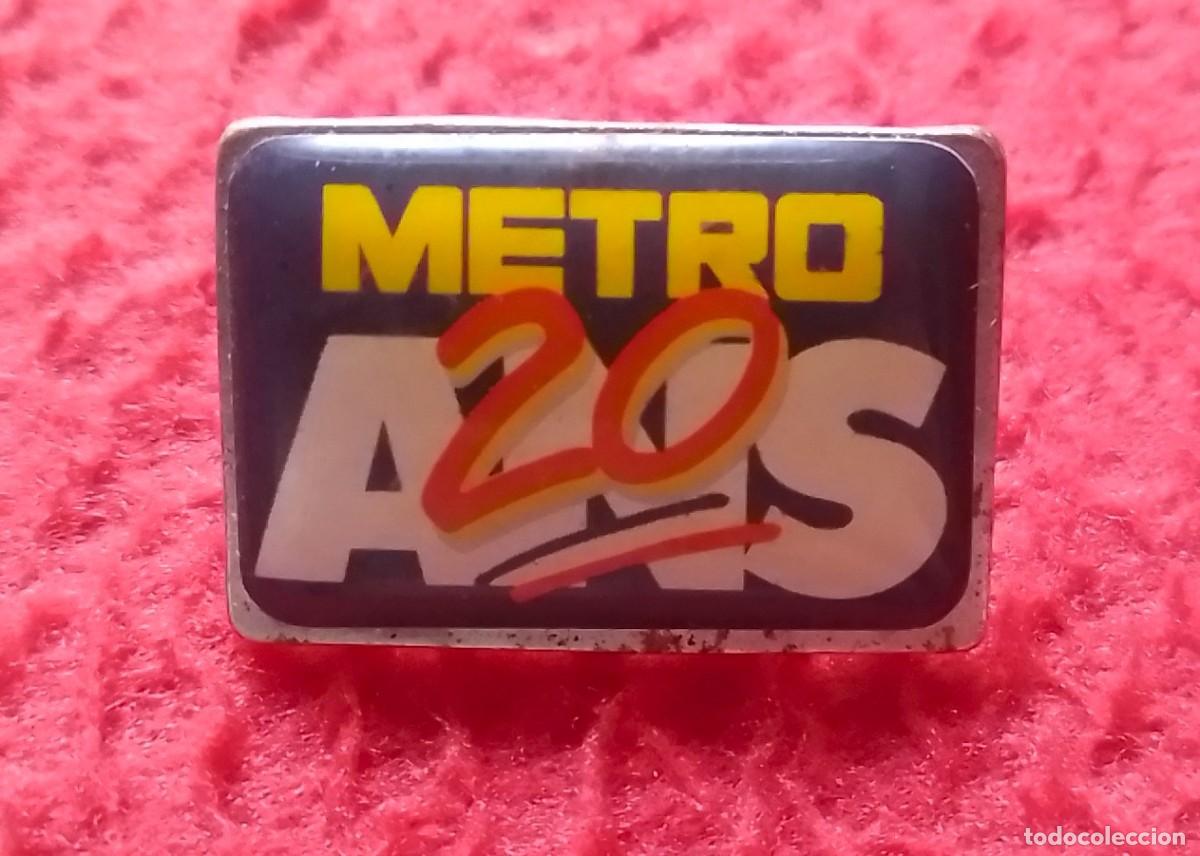 Pins de colecci&oacute;n: BONITO PIN FRANCIA ? FRANCE ? METRO 20 ANS A&Ntilde;OS...TRANSPORTE ? TRANSPORT ? VER FOTO Y DESCRIPCI&Oacute;N..