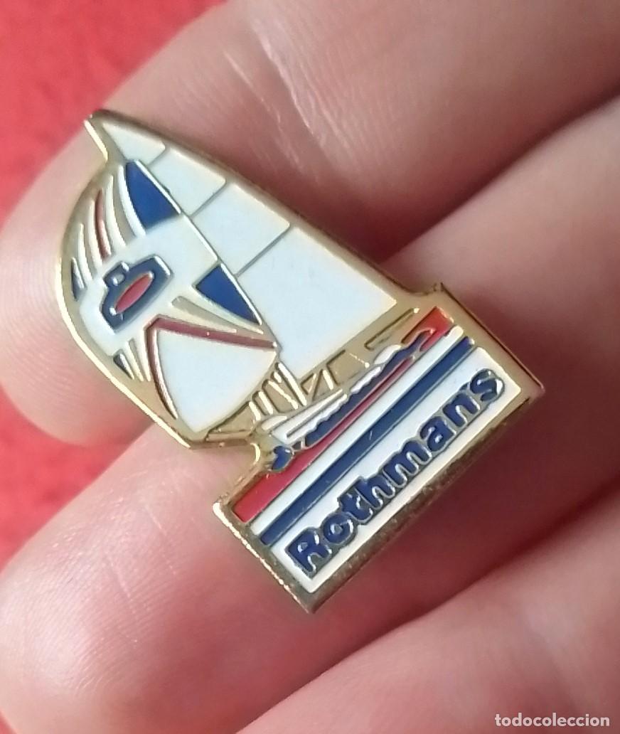 Pins de colecci&oacute;n: PIN FRANCIA ? FRANCE ? ROTHMANS VELERO ? BARCO SHIP BOAT..DEPORTE ? SPORT ? COMPETICI&Oacute;N ? VER FOTO..