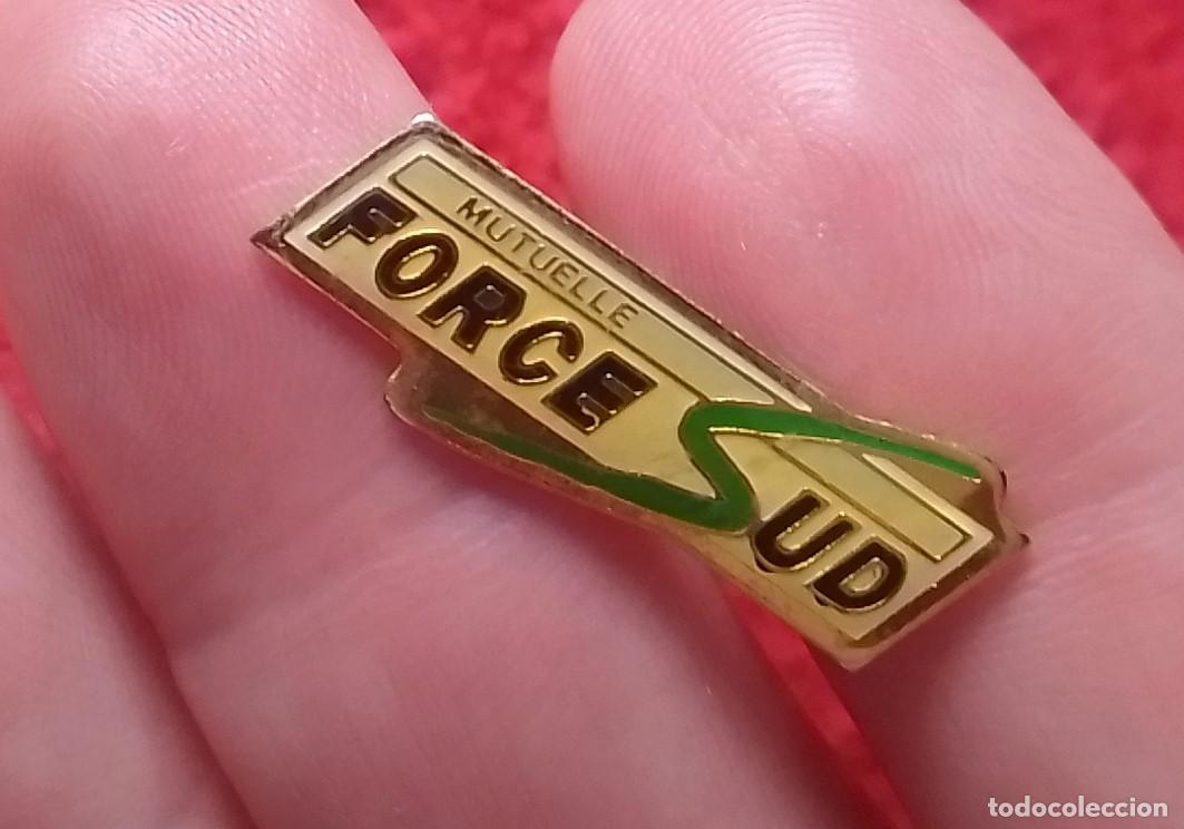 Pins de colecci&oacute;n: PIN FRANCIA ? FRANCE ? MUTUELLE FORCE SUD..FUERZA DEL SUR ?..VER FOTO Y DESCRIPCI&Oacute;N. IDEAL COLECCI&Oacute;N