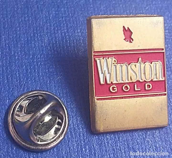 Pins de colecci&oacute;n: PIN COLECCION PUBLICIDAD WINSTON GOLD