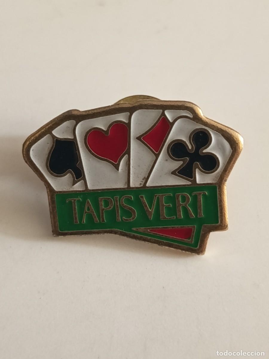 Pins de colecci&oacute;n: PINS TAPETES VERDES EL DE LA IMAGEN