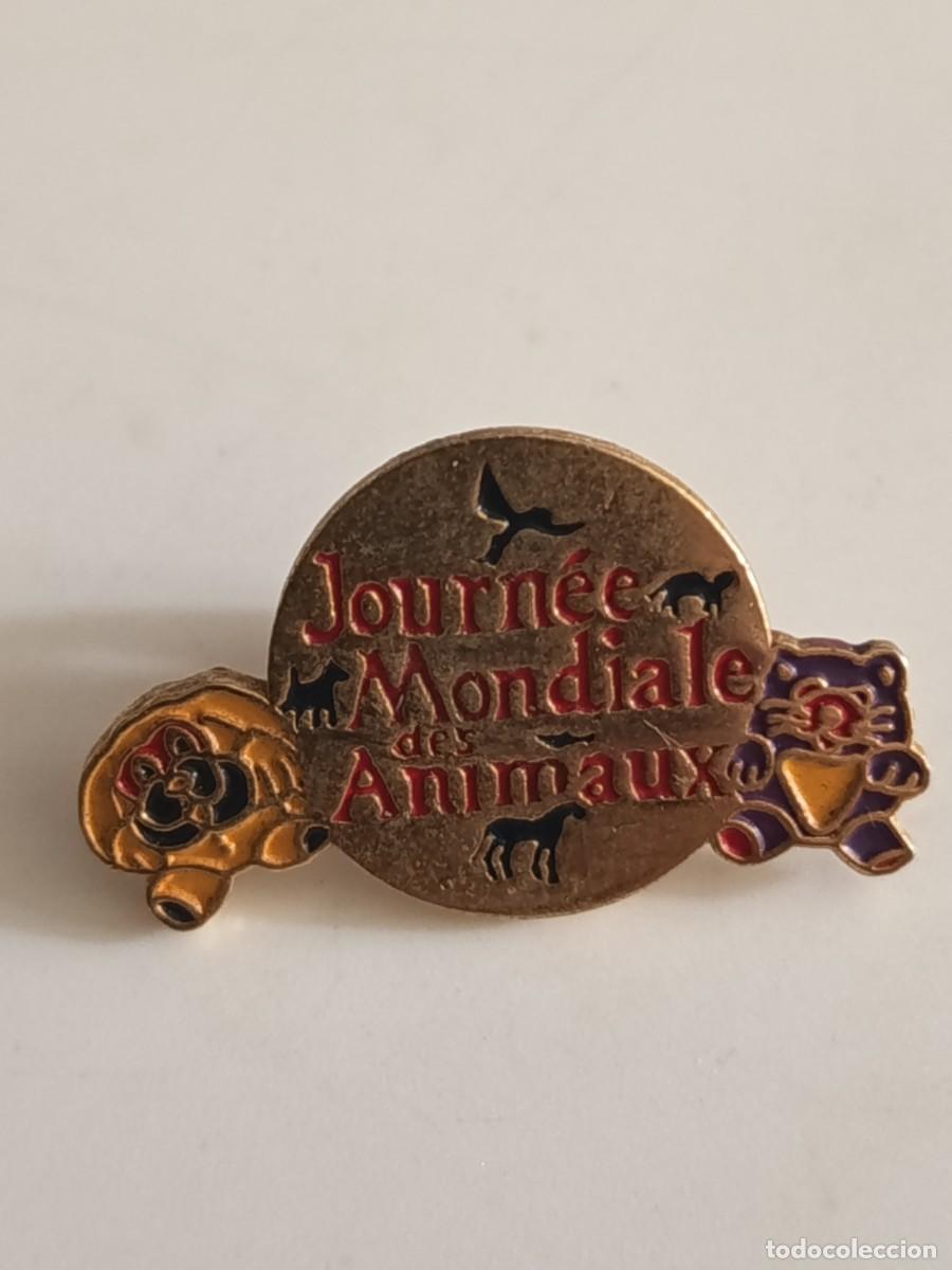 Pins de colecci&oacute;n: PINS JORNADA MUNDIAL ANIMAL EL DE LA IMAGEN