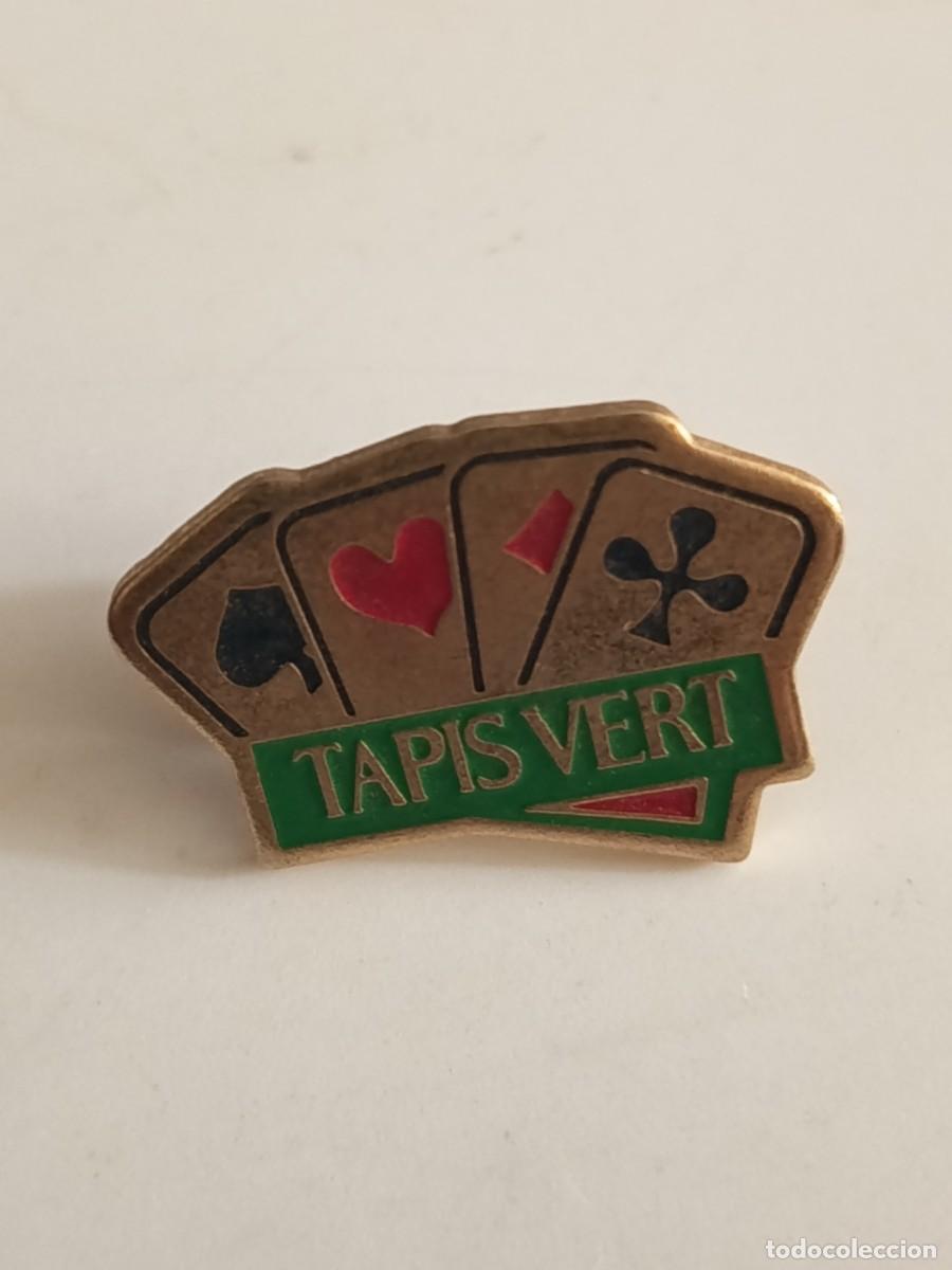 Pins de colecci&oacute;n: PINS TAPETES VERDES EL DE LA IMAGEN