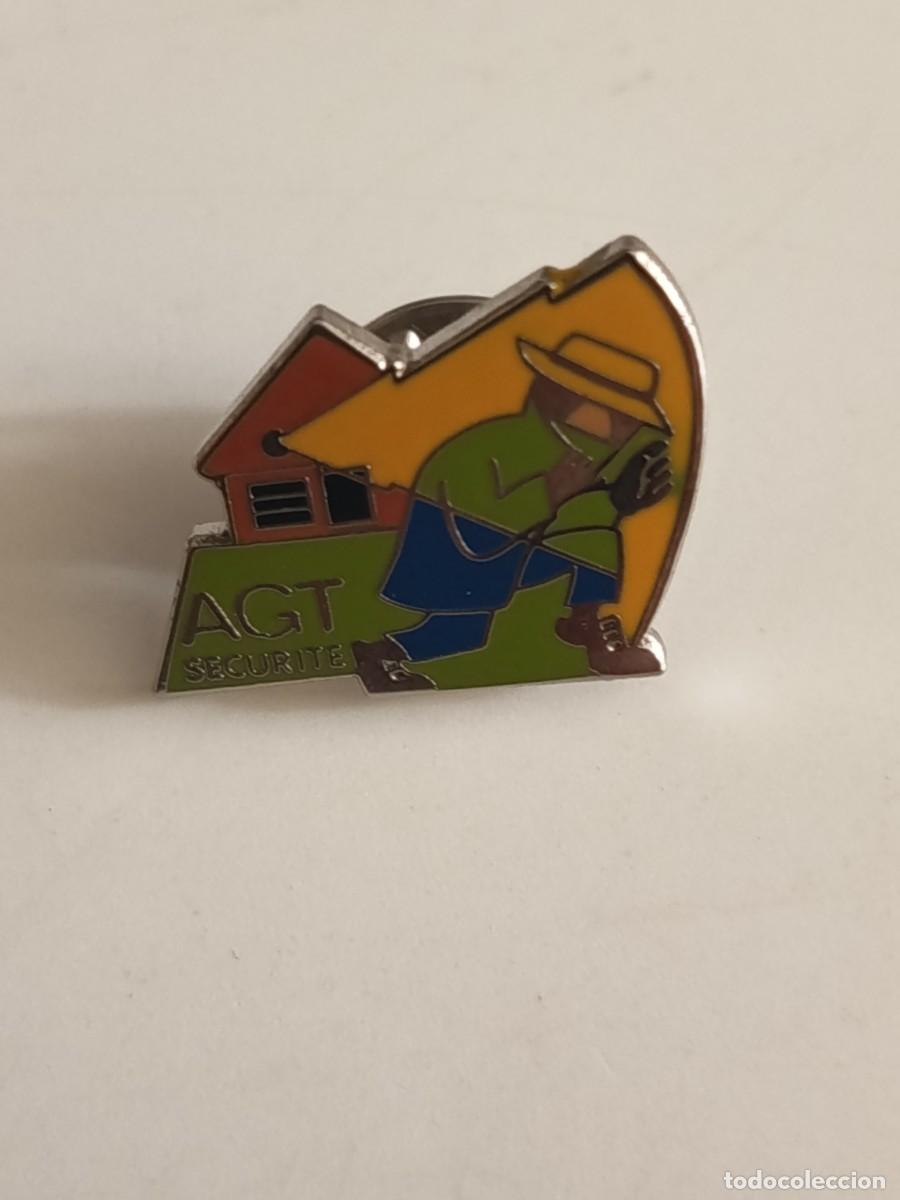 Pins de colecci&oacute;n: PINS SEGURIDAD AGT EL DE LA IMAGEN