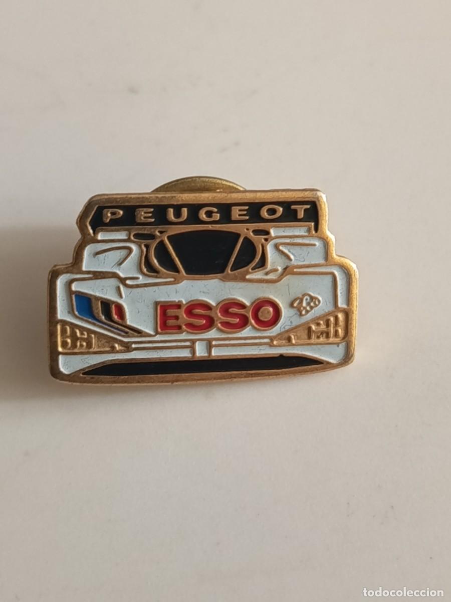 Pins de colecci&oacute;n: PINS LUBRICANTES ESSO PEUGEOT EL DE LA IMAGEN