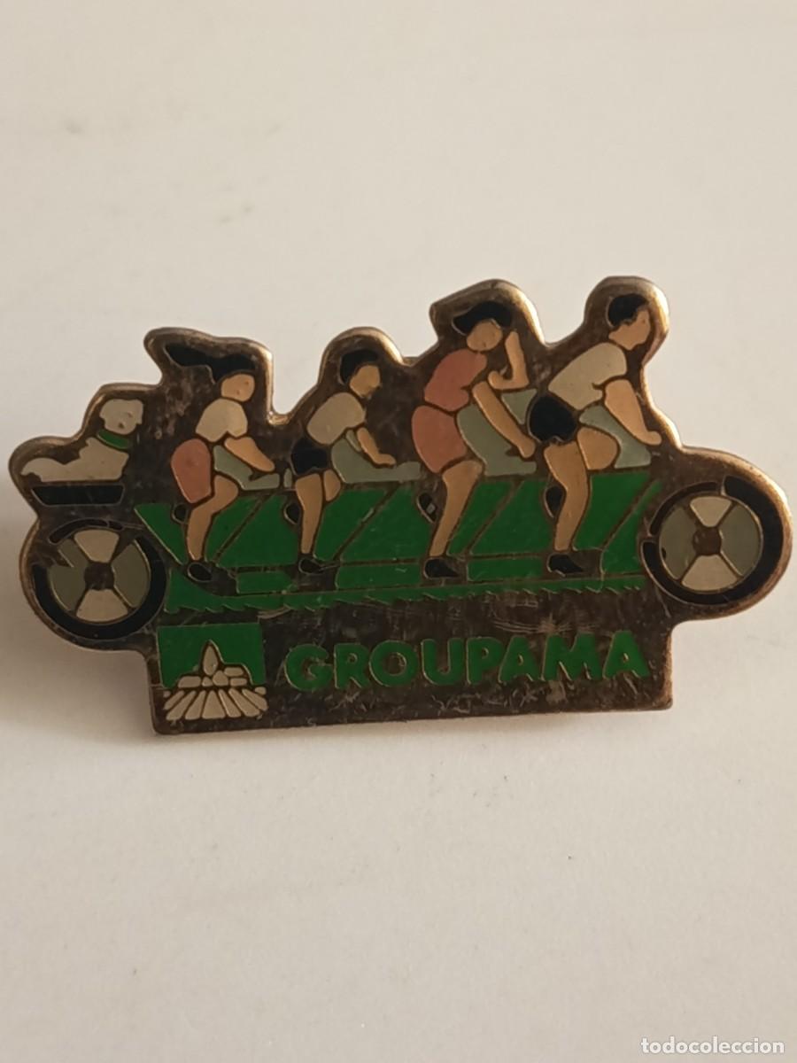 Pin's de collection: PINS EQUIPO CICILTA GROUPAMA EL DE LA IMAGEN