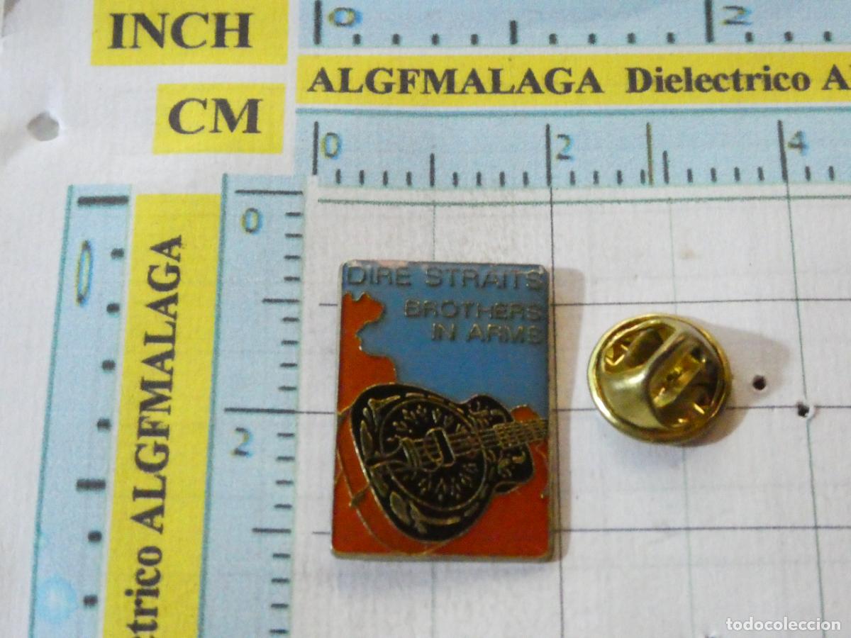 Pins de colecci&oacute;n: PIN DE M&Uacute;SICA INSTRUMENTOS MUSICALES. DIRE STRAITS BROTHERS IN ARMS