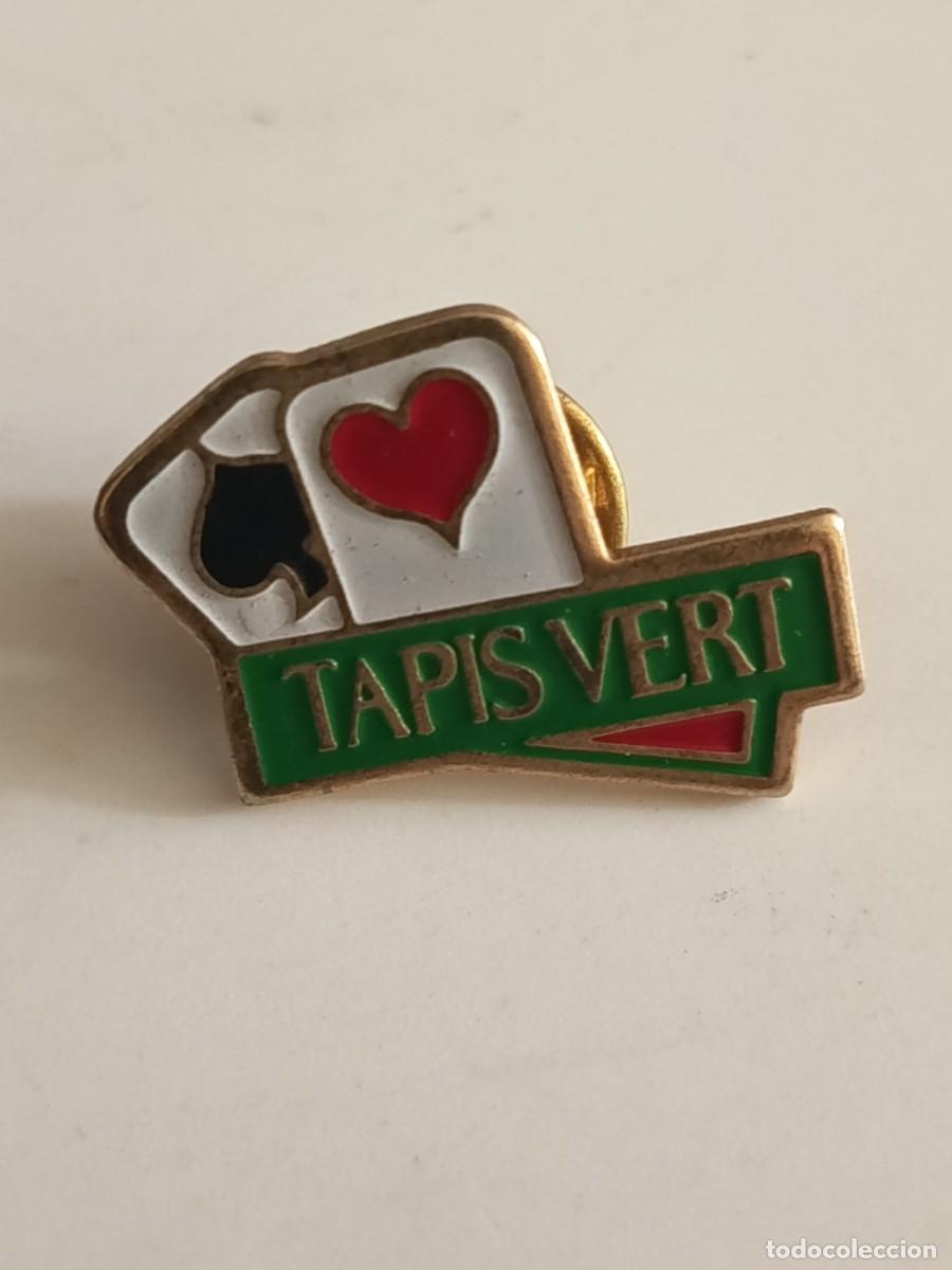 Pins de colecci&oacute;n: PINS TAPETES VERDES EL DE LA IMAGEN