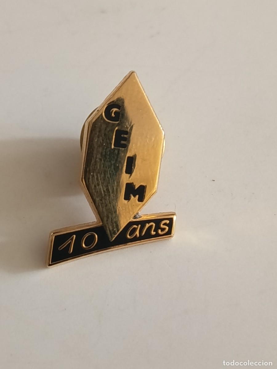 Pins de colecci&oacute;n: PINS 10 A&Ntilde;OS GEIM EL DE LA IMAGEN