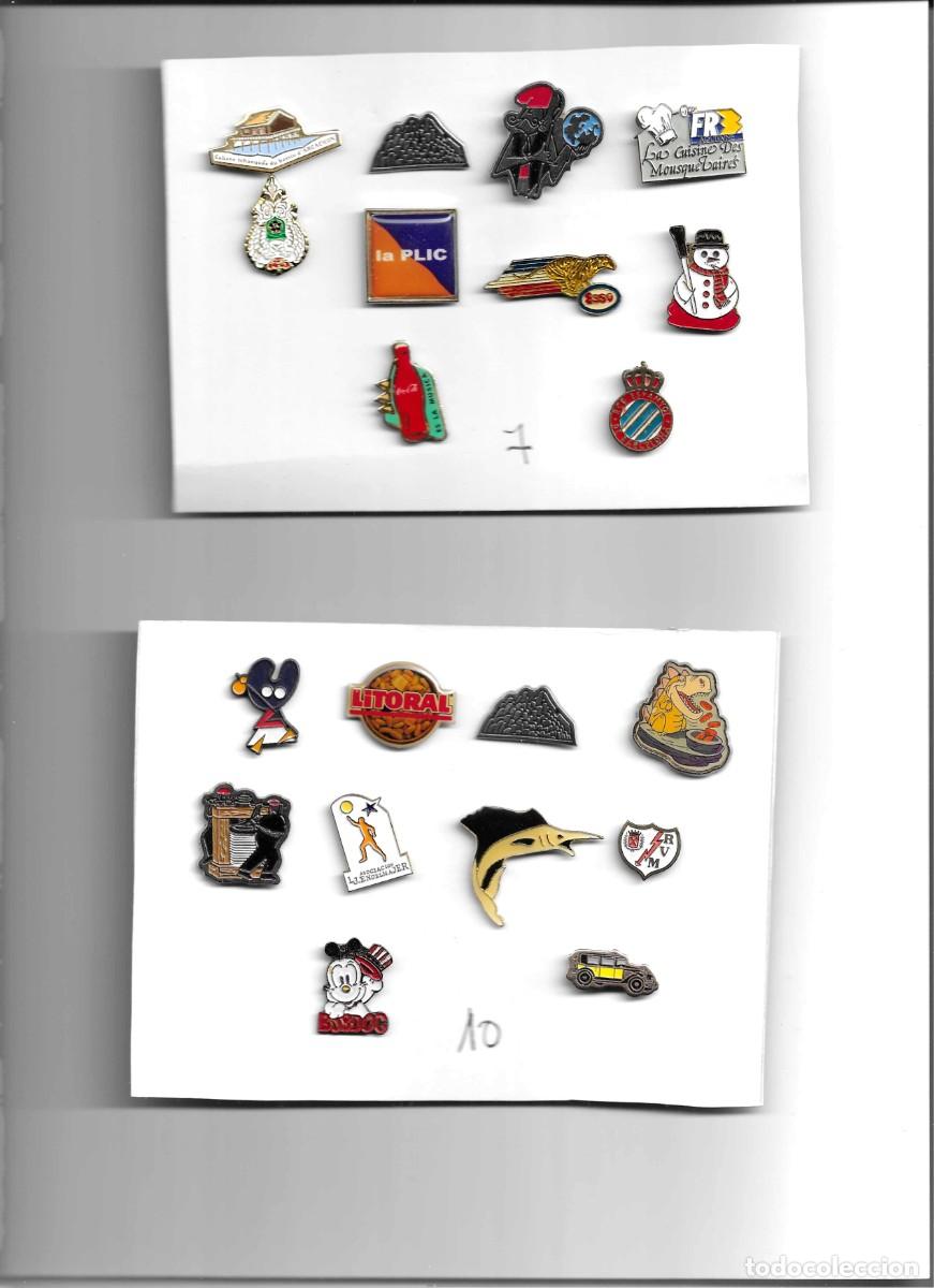 Pins de colecci&oacute;n: 113 PINS METALICOS VER INFORMACION EN DISCRTEPCI&Oacute;N