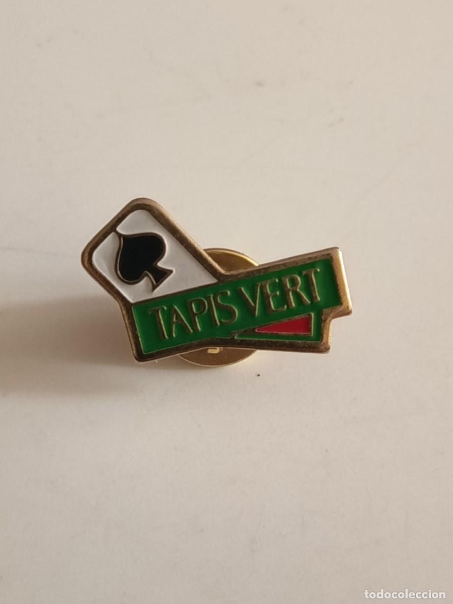 Pins de colecci&oacute;n: PINS TAPETES VERDES EL DE LA IMAGEN