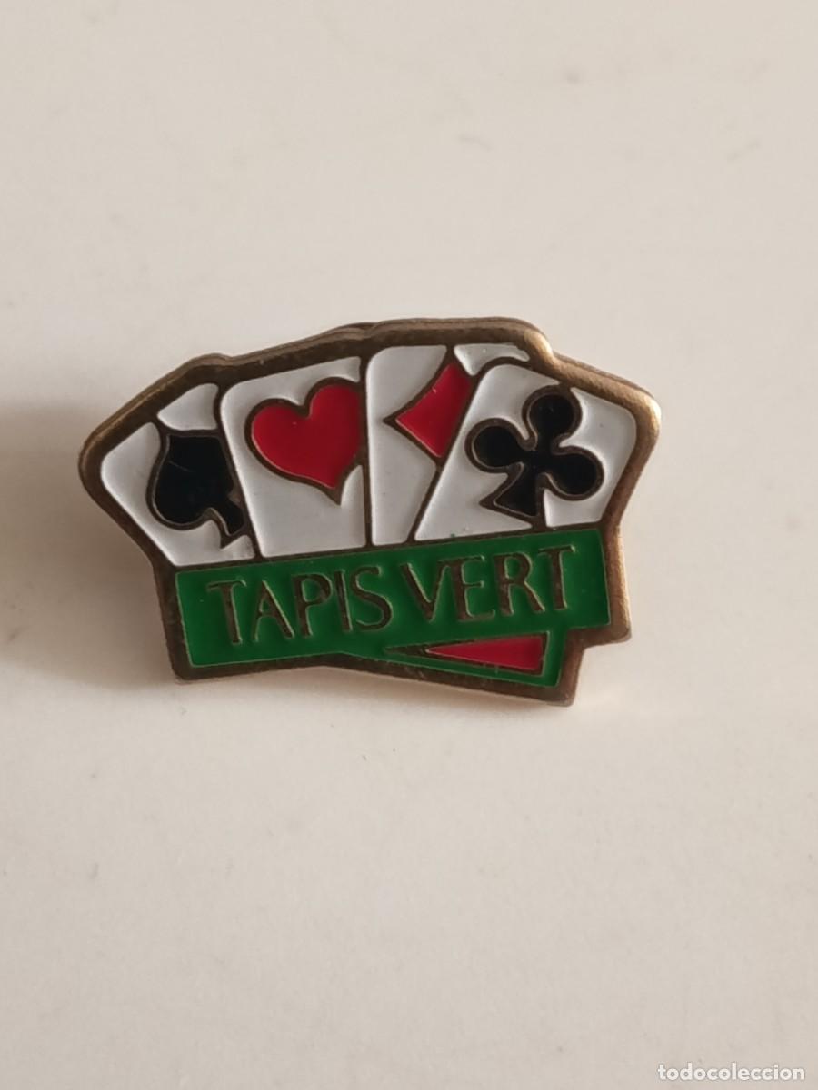 Pins de colecci&oacute;n: PINS TAPETES VERDES EL DE LA IMAGEN