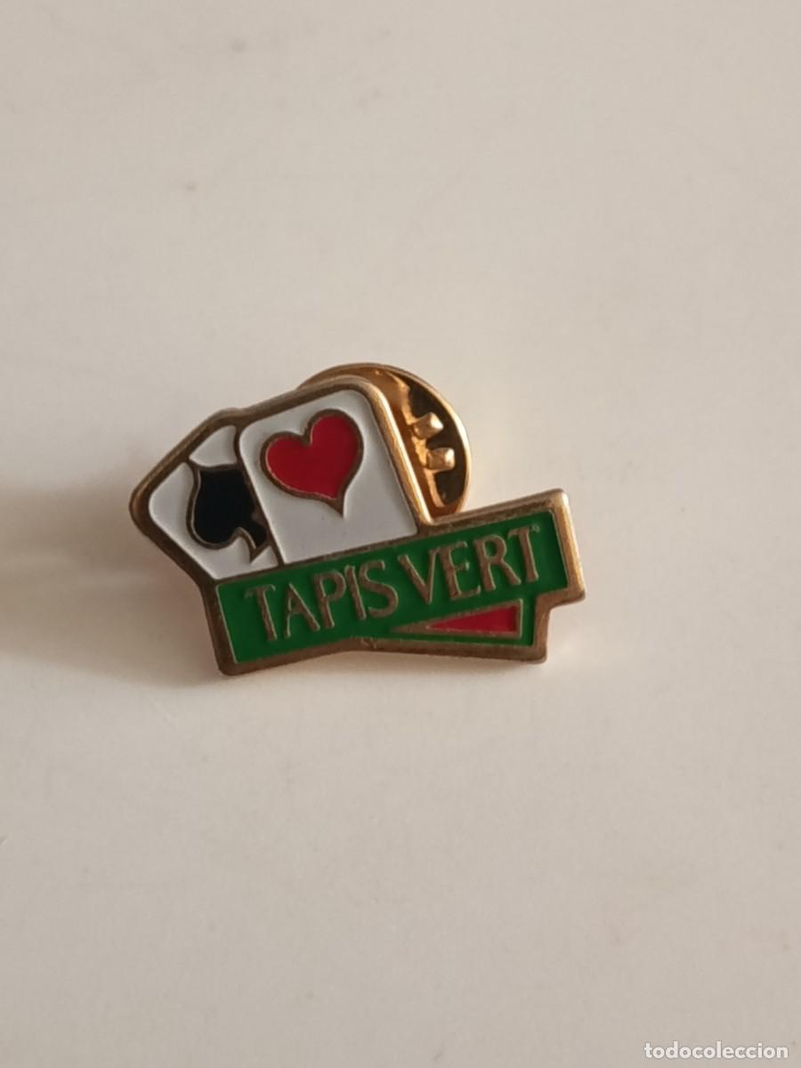 Pins de colecci&oacute;n: PINS TAPETES VERDES EL DE LA IMAGEN