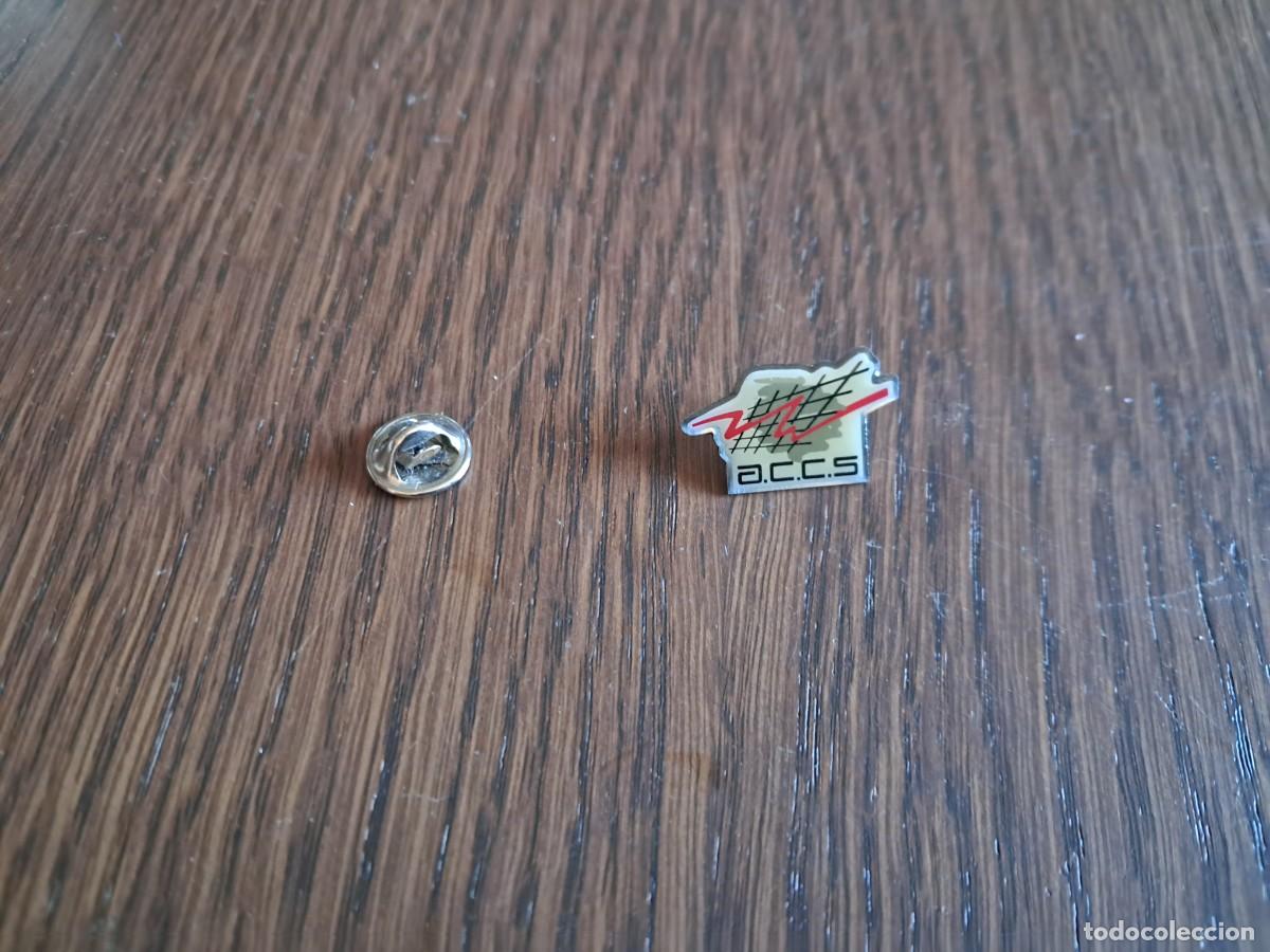 Pins de colecci&oacute;n: pin de publicidad, A.C.C.S.