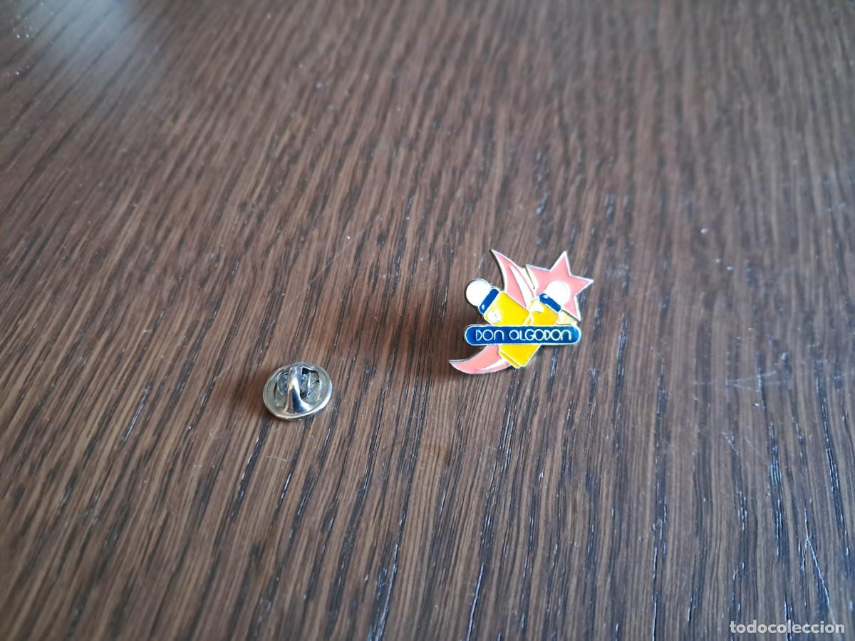 Pins de colecci&oacute;n: pin de publicidad, Don algod&oacute;n.