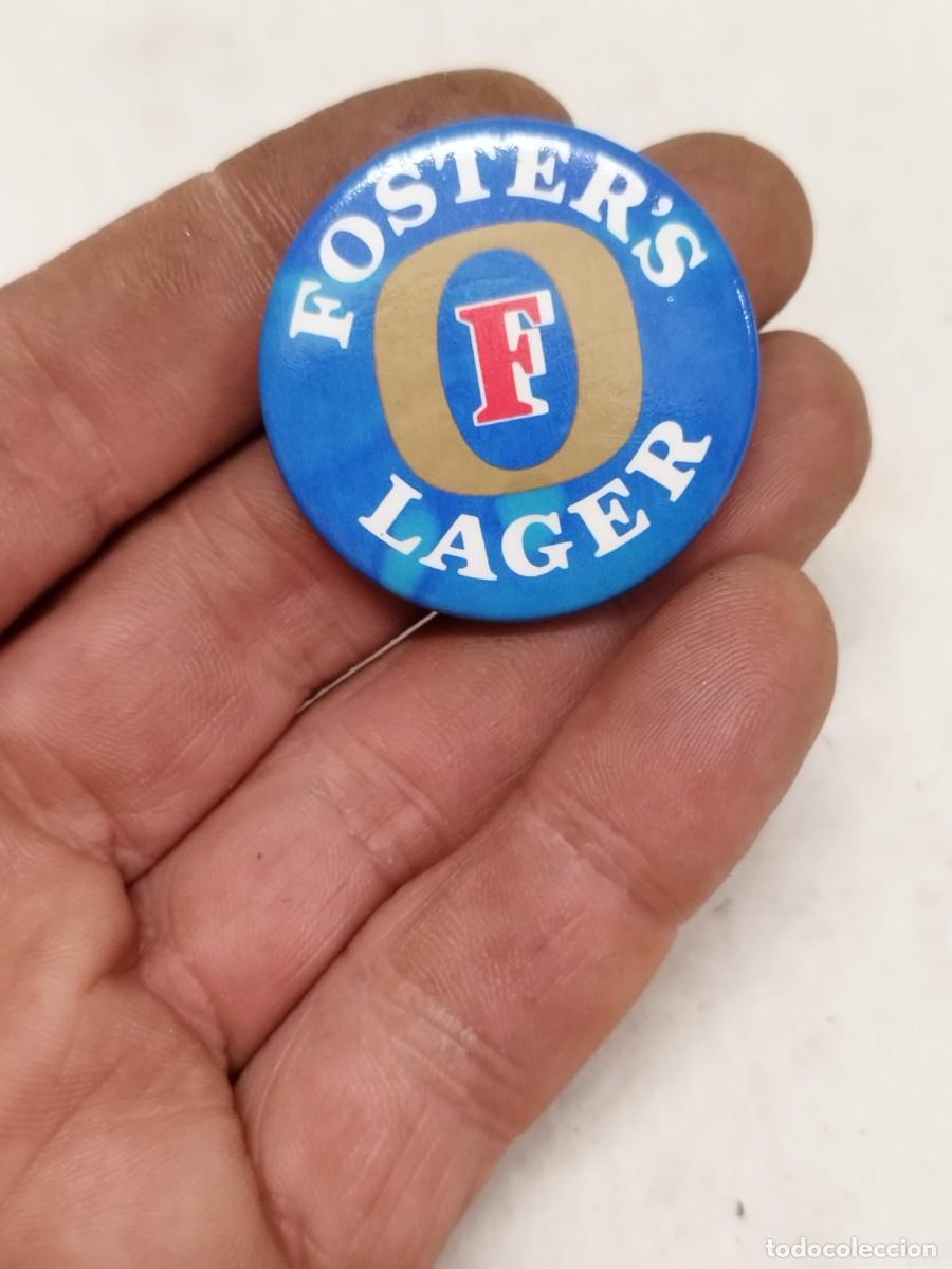 Pins de colecci&oacute;n: Chapa publicidad cerveza Foster's Lager Beer.