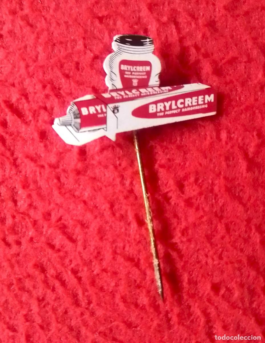 Pins de colecci&oacute;n: ANTIGUA INSIGNIA PIN DE AGUJA BRYLCREEM THE PERFECT HAIRDRESSING..PRODUCTO PARA EL PELO? PELUQUER&Iacute;A?