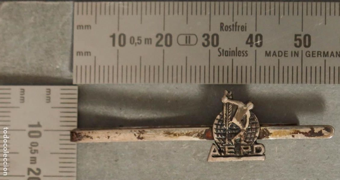 Pins de colecci&oacute;n: PISACORBATAS. ASOCIACION ESPA&Ntilde;OLA DE PERIODISTAS DEPORTIVOS. PLATA