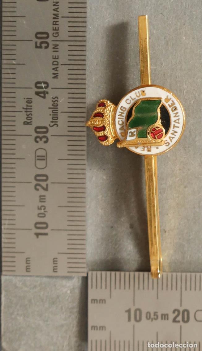 Pins de colecci&oacute;n: PISACORBATAS. RACING DE SANTANDER. FUTBOL