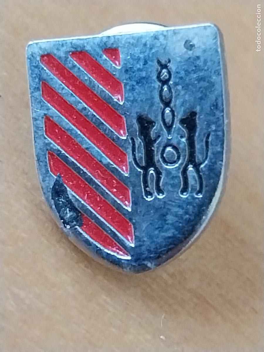 Pins de colecci&oacute;n: SAN IGNASI COLEGIO JESUITAS PIN PINCHO 1.51CMS ALTO METAL CROMADO PINTURA LACADA